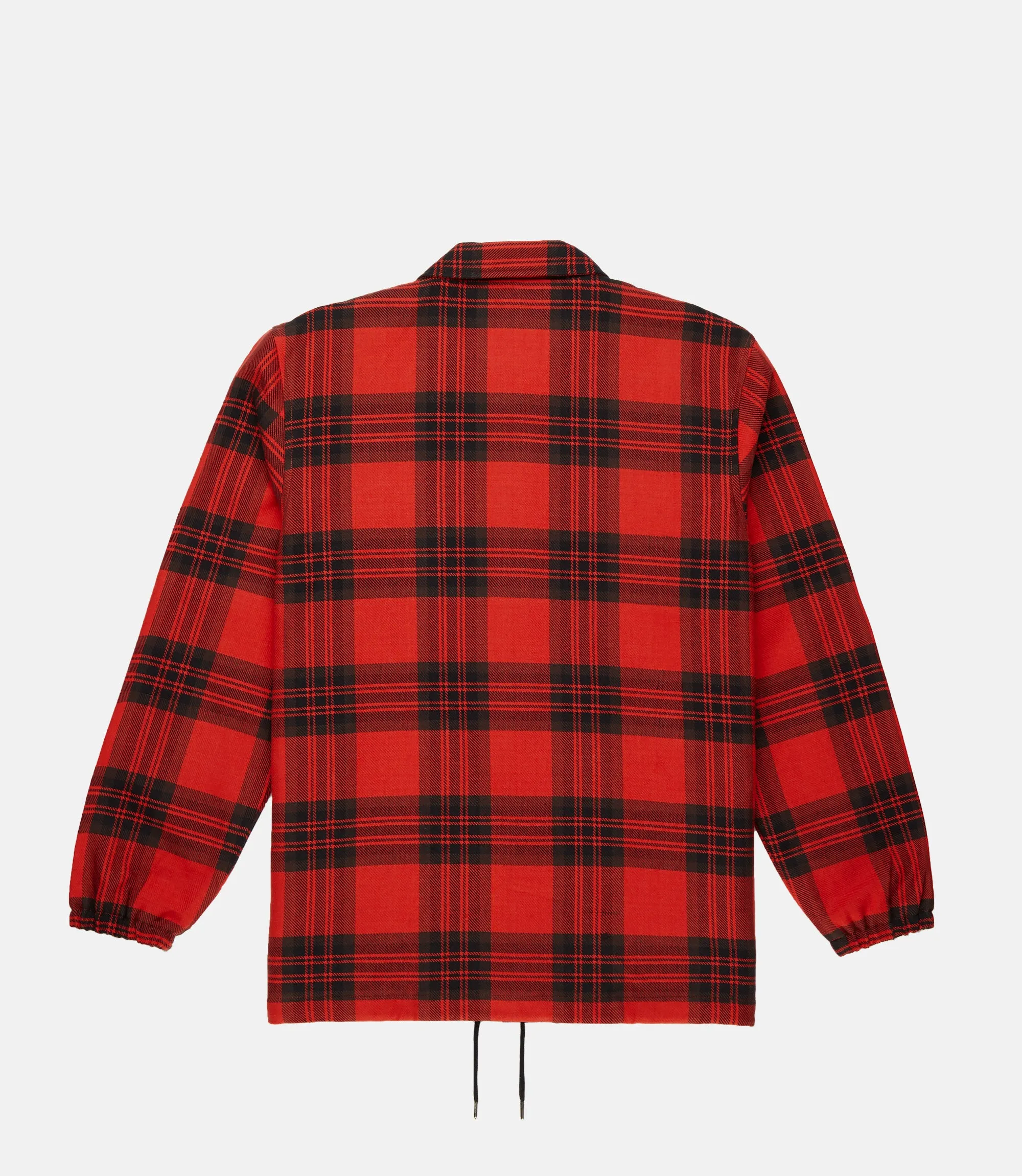 10Deep -  Flannel Men's Coach's Jacket, Red