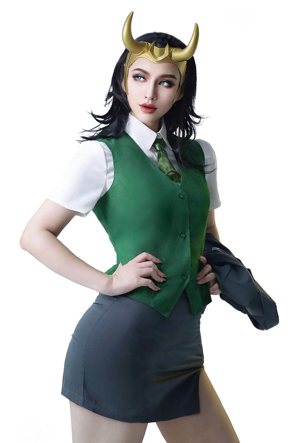 2021 Loki Loki Femme Version Cosplay Costume Design Original - Cossky