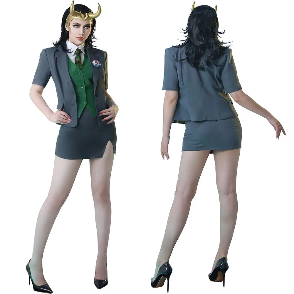 2021 Loki Loki Femme Version Cosplay Costume Design Original - Cossky