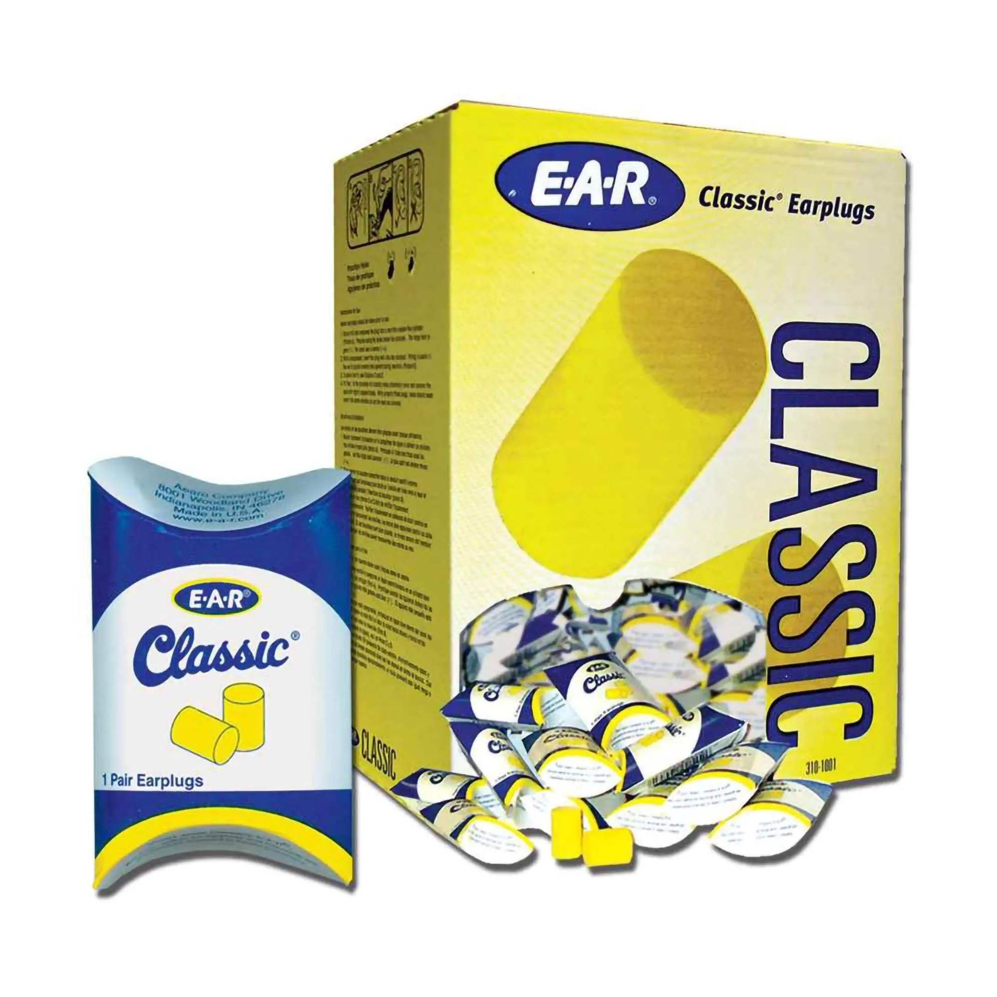 3M™ E-A-R™ Classic™ Ear Plugs