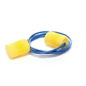 3M E-A-R Classic Earplugs 311-1101, Corded, Poly Bag, 200 Pairs