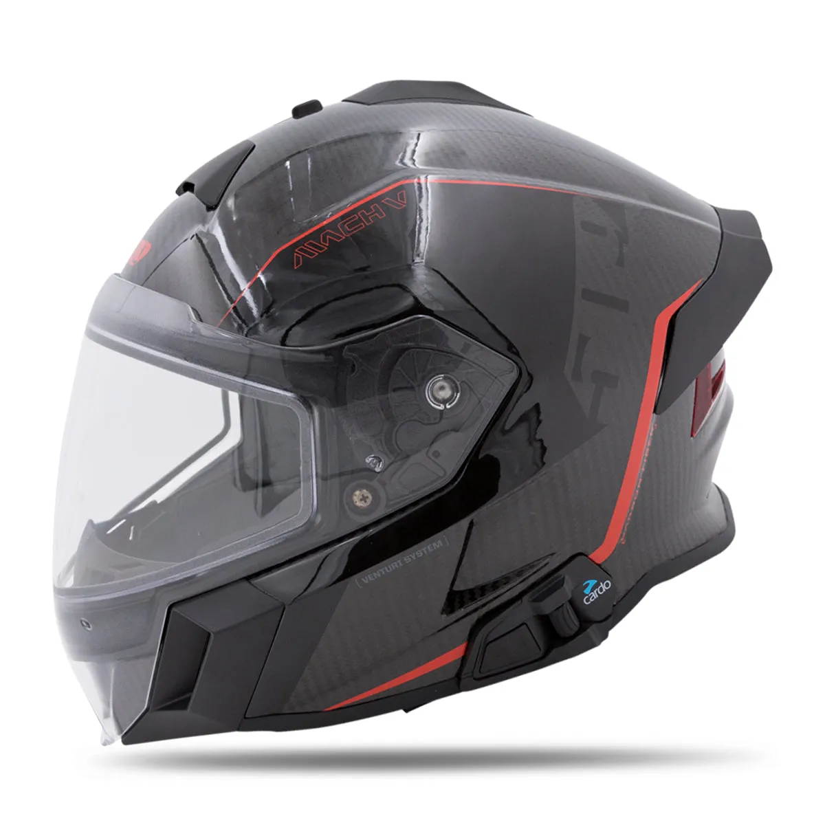 509 Mach V Carbon Commander Helmet