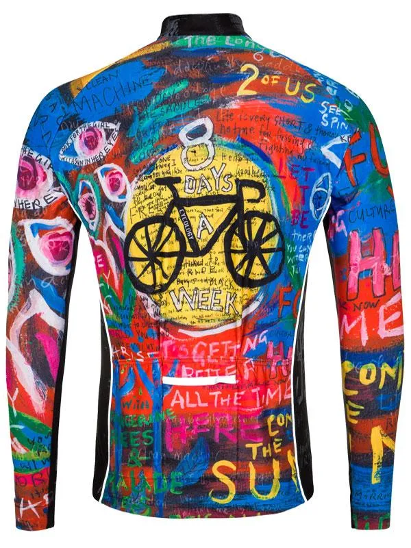 8 Days Men's Winter Long Sleeve Jersey