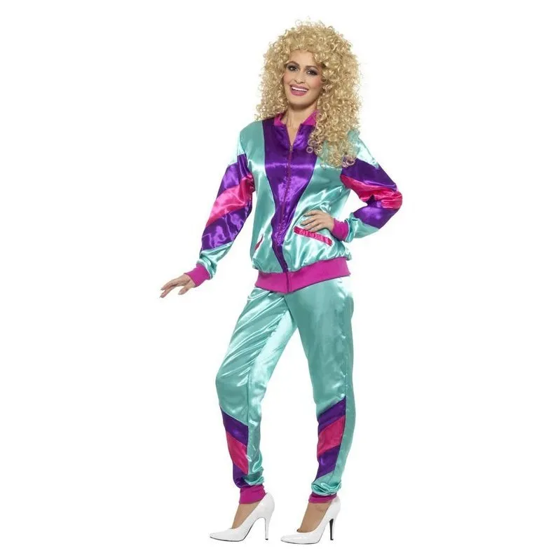 80s Height of Fashion Shell Suit Costume, Female