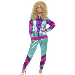 80s Height of Fashion Shell Suit Costume, Female