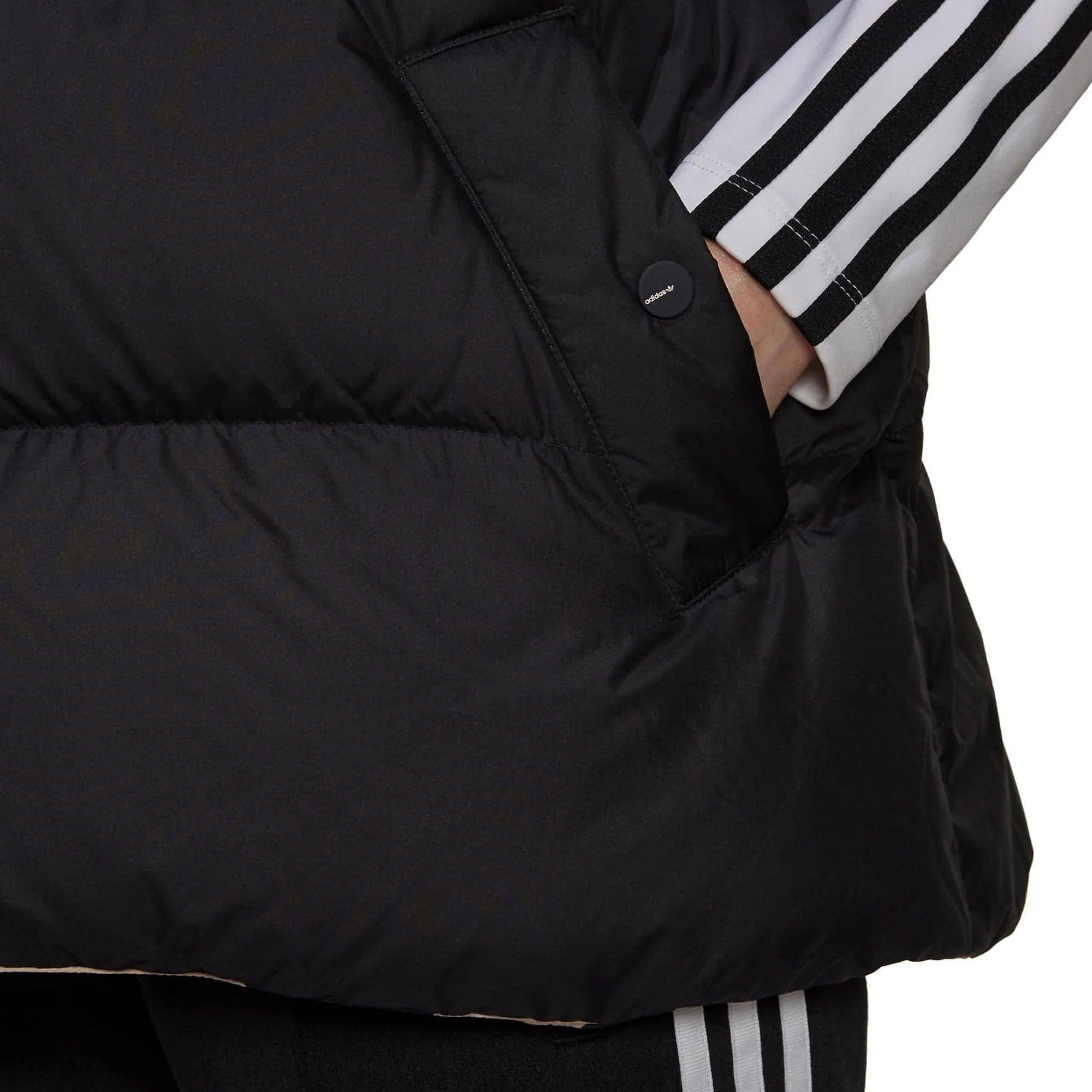 adidas Marimekko Reversible Womens Down Gilet - Black