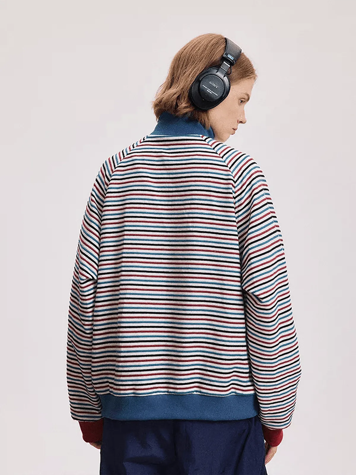 Aelfric Eden Multi Color Stripe Jacket