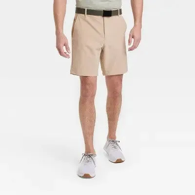 All In Motion Men's Golf Shorts Above Knee Quick Dry UPF 50  Athletic Shorts