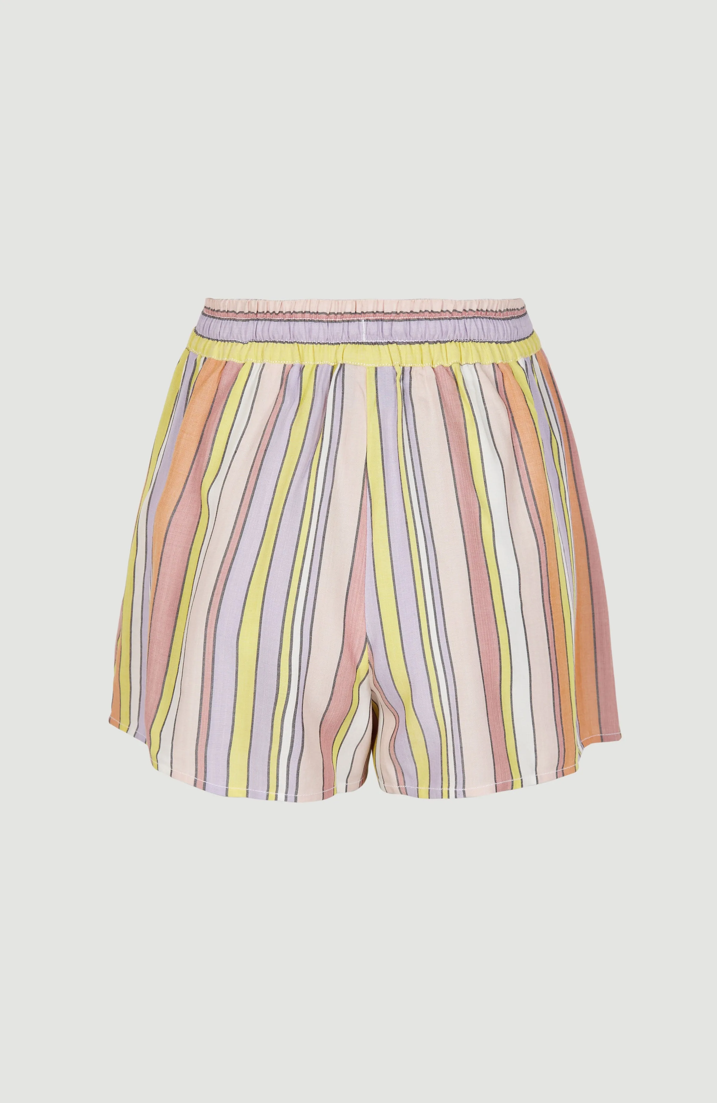 Amiri High-Waist Beach Shorts | Multi Stripe