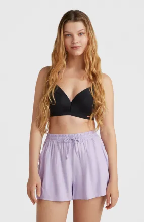 Amiri High-Waist Beach Shorts | Purple Rose