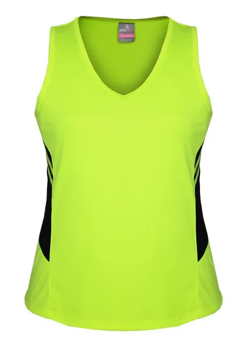 AP Ladies Tasman Singlet (Neon Colours)