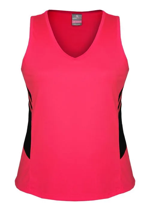 AP Ladies Tasman Singlet (Neon Colours)