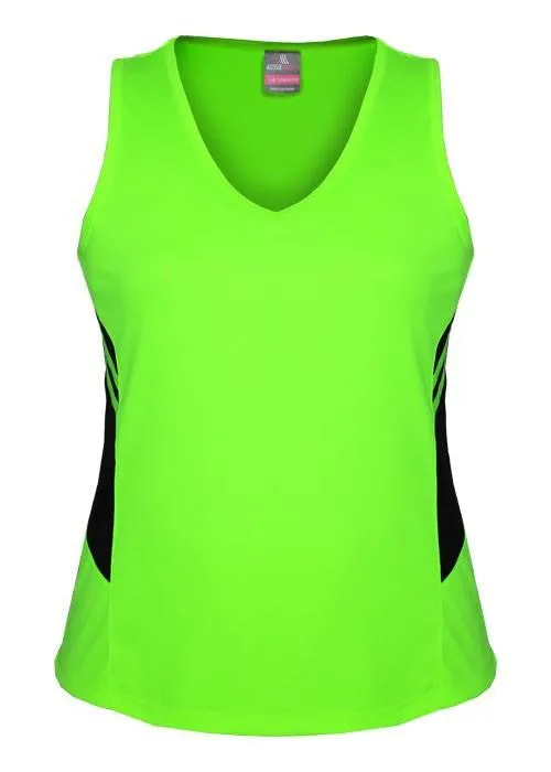 AP Ladies Tasman Singlet (Neon Colours)