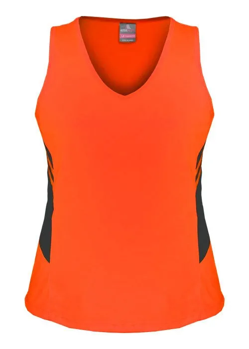 AP Ladies Tasman Singlet (Neon Colours)