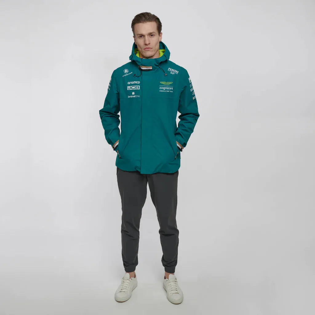 Aston Martin Cognizant F1 2023 Men's Team Jacket- Green