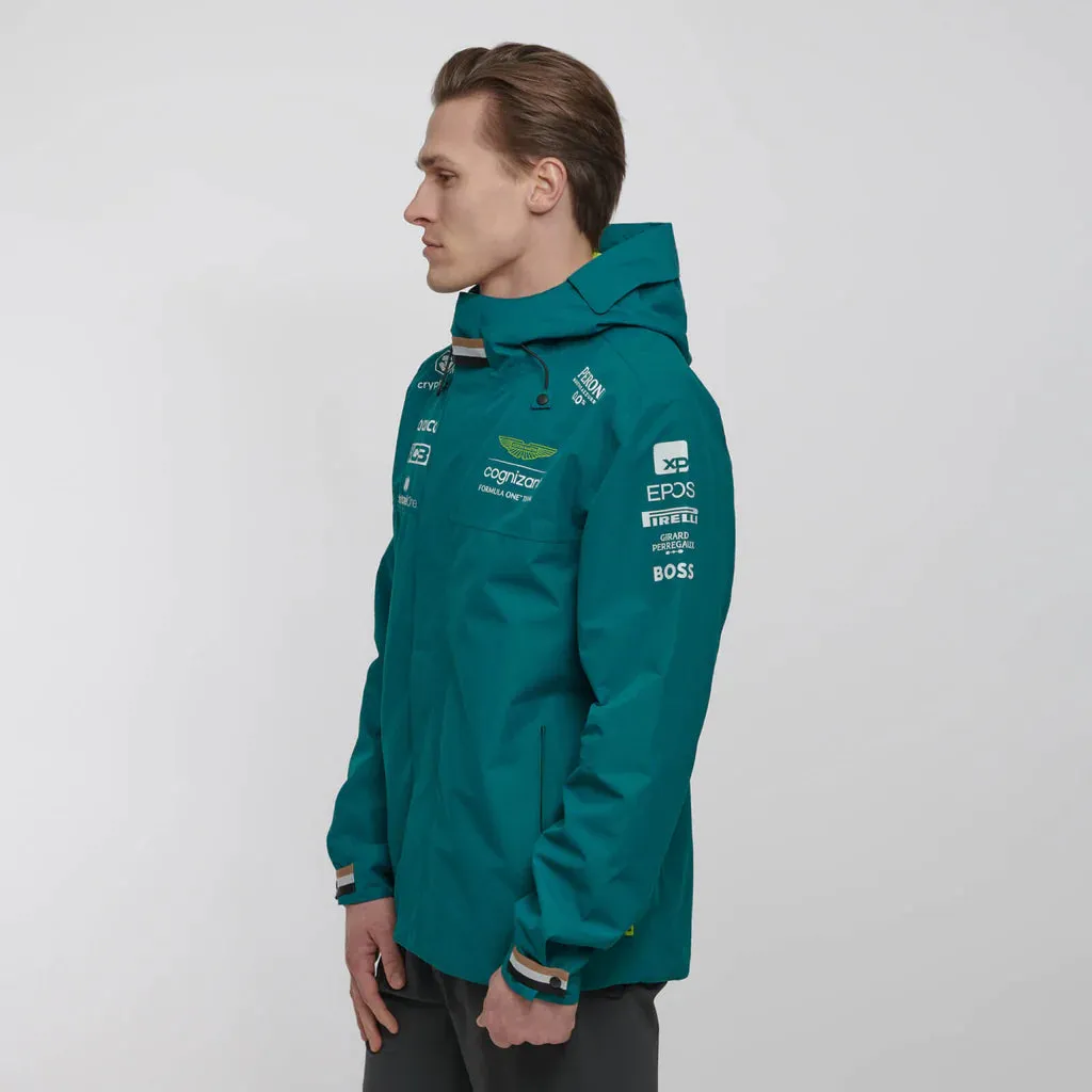 Aston Martin Cognizant F1 2023 Men's Team Jacket- Green