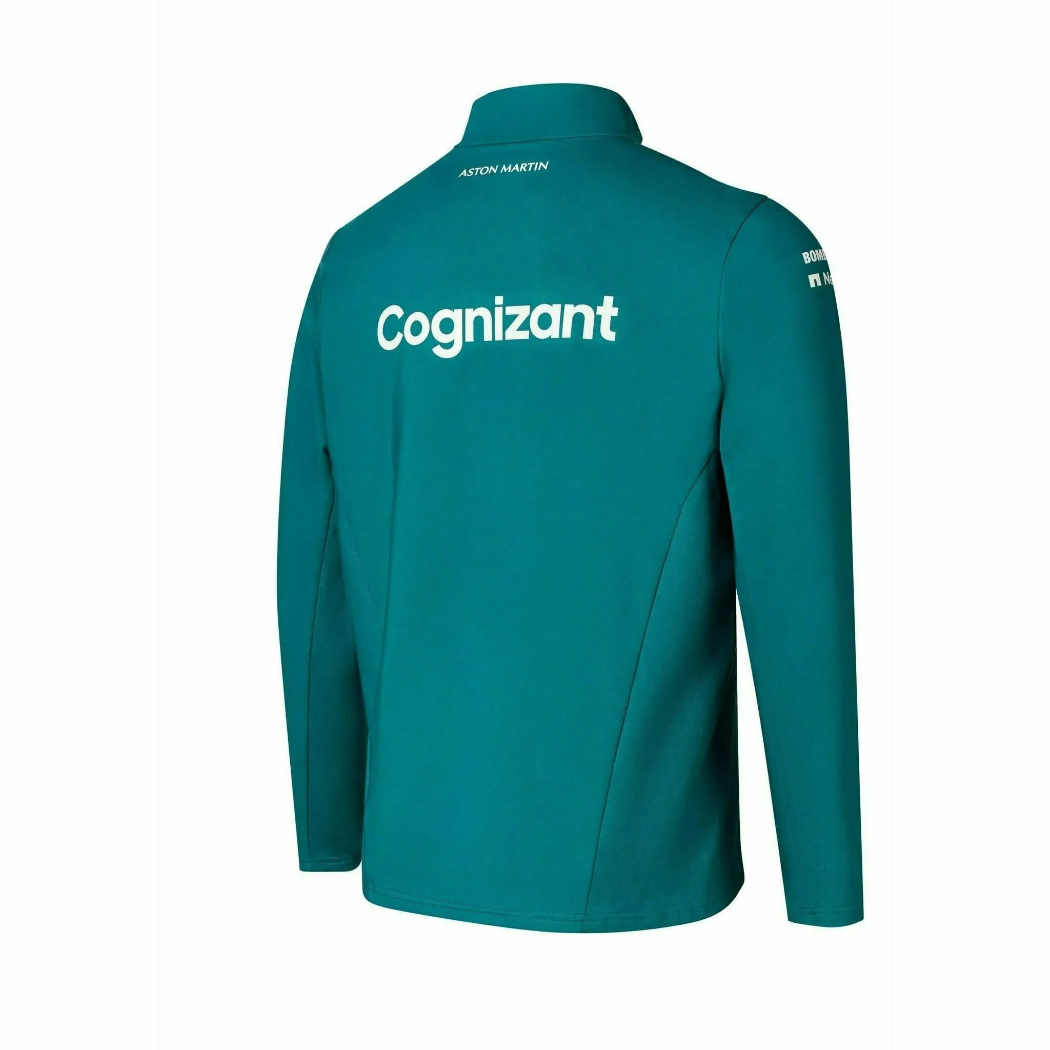 Aston Martin Cognizant F1 Men's Team Mid Layer Jacket- Green