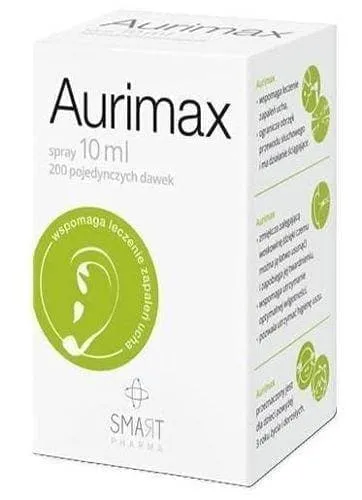 Aurimax ear spray, inner ear infection