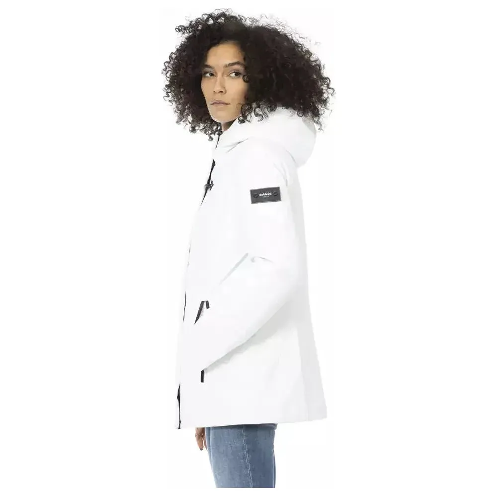 Baldinini Trend White Polyester Women Jacket