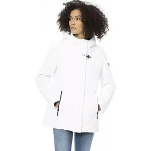 Baldinini Trend White Polyester Women Jacket