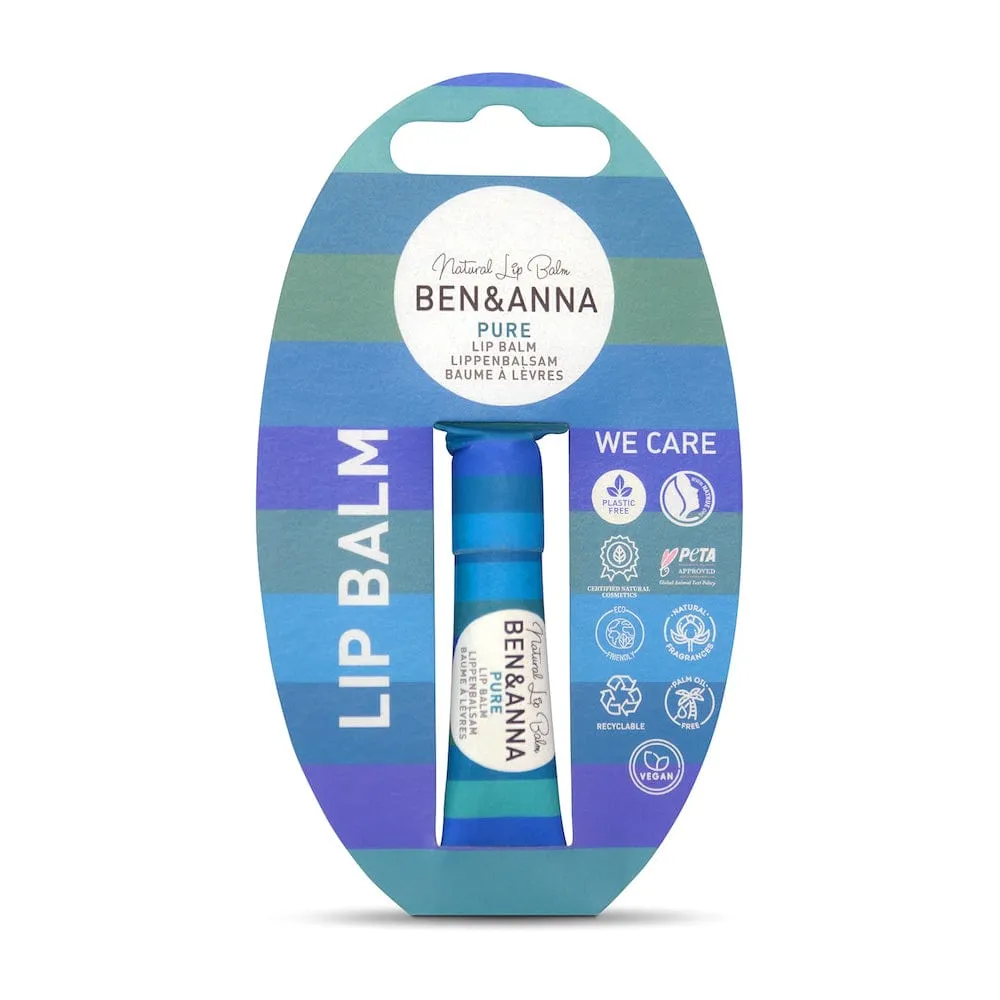 Ben & Anna Vegan Lip Balm - Pure