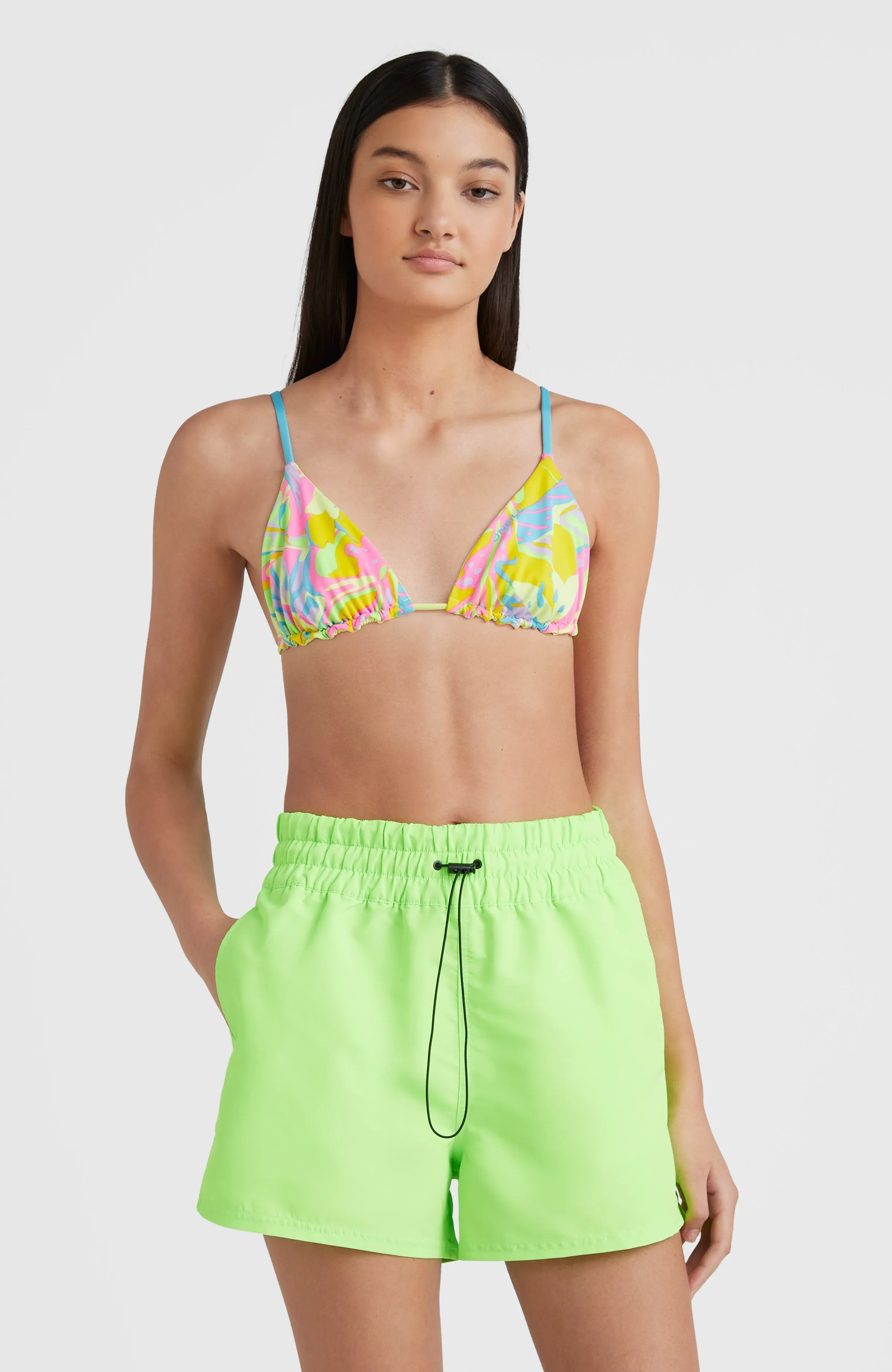 Biarritz Bright Swim Shorts | Fluor Green