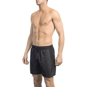 Bikkembergs Black Polyester Men Swim Short