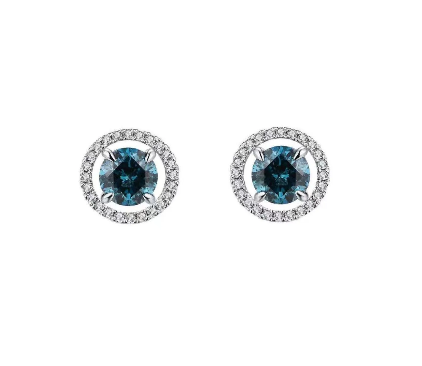 Blue Diamond Jacket Studs