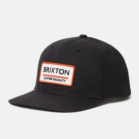 BRIXTON PALMER PROPER X MP SNAPBACK BLACK