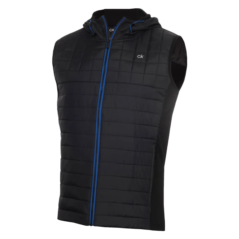 Calvin Klein Vardon Hybrid Gilet - Black/Nautical Blue