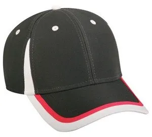 Charcoal Cap with Crown and Visor Inserts