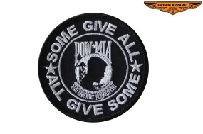 Circular POW/MIA Patch