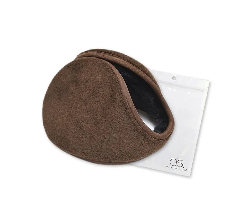 Classic Winter Unisex Foldable Headphone Ear Muffs - Brown