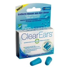 CLEAREARS water removing earplugs