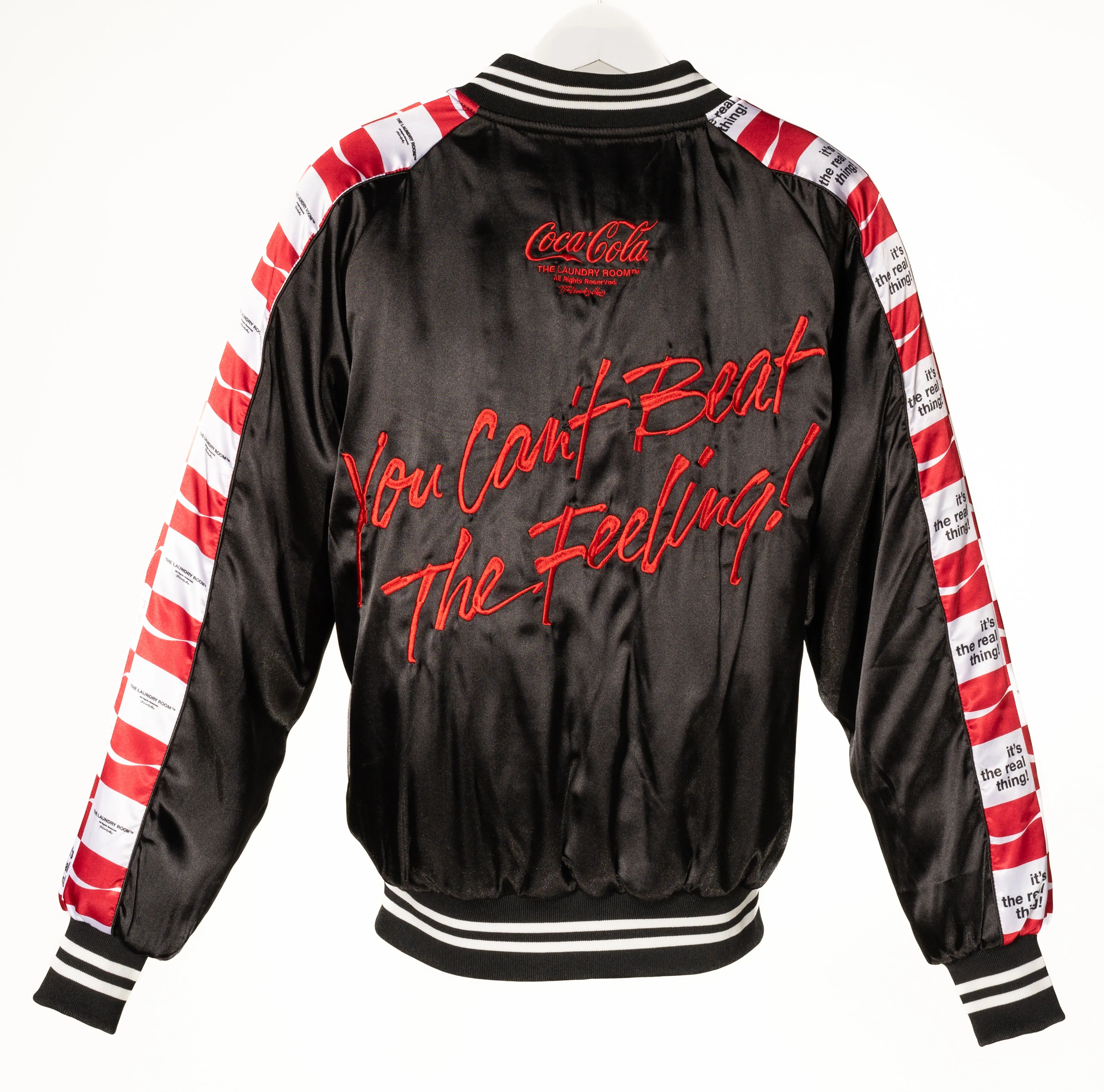 Coca Cola Racing - Stadium Jacket - Black & Red & White