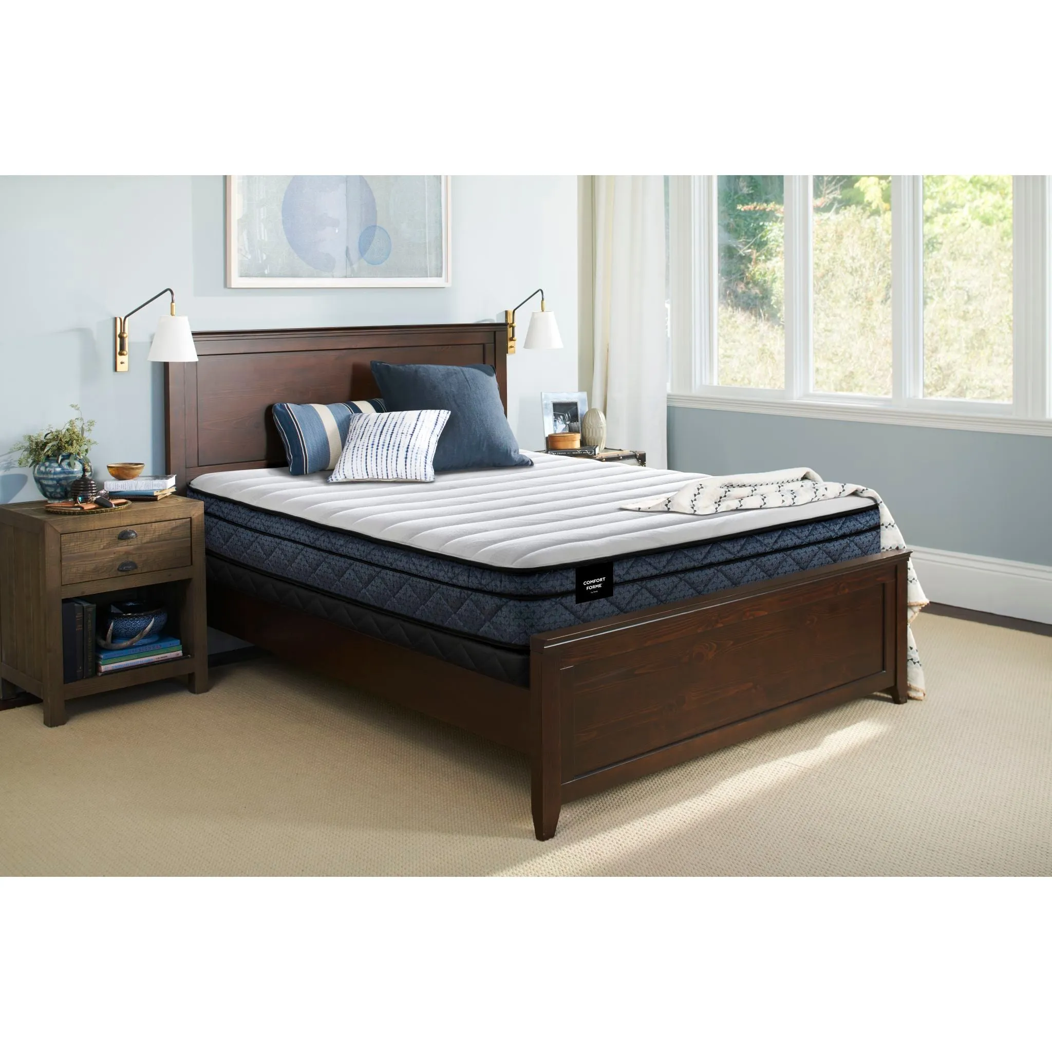 Comfort Forme® II by Sealy® Euro Top Foam 8.5 inch Mattress