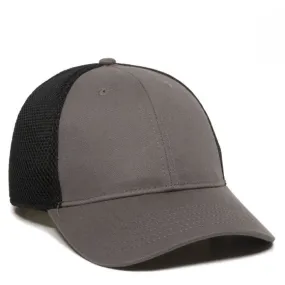 Cotton Front Mesh Back Cap