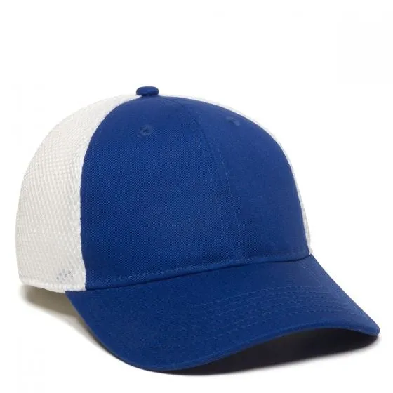 Cotton Front Mesh Back Cap