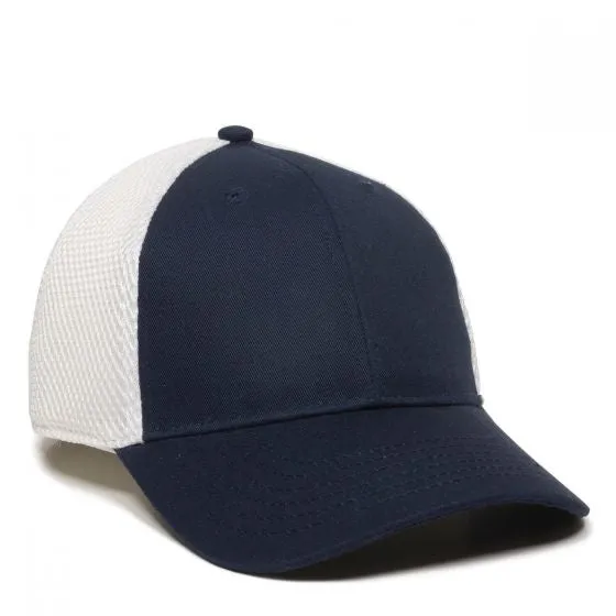 Cotton Front Mesh Back Cap