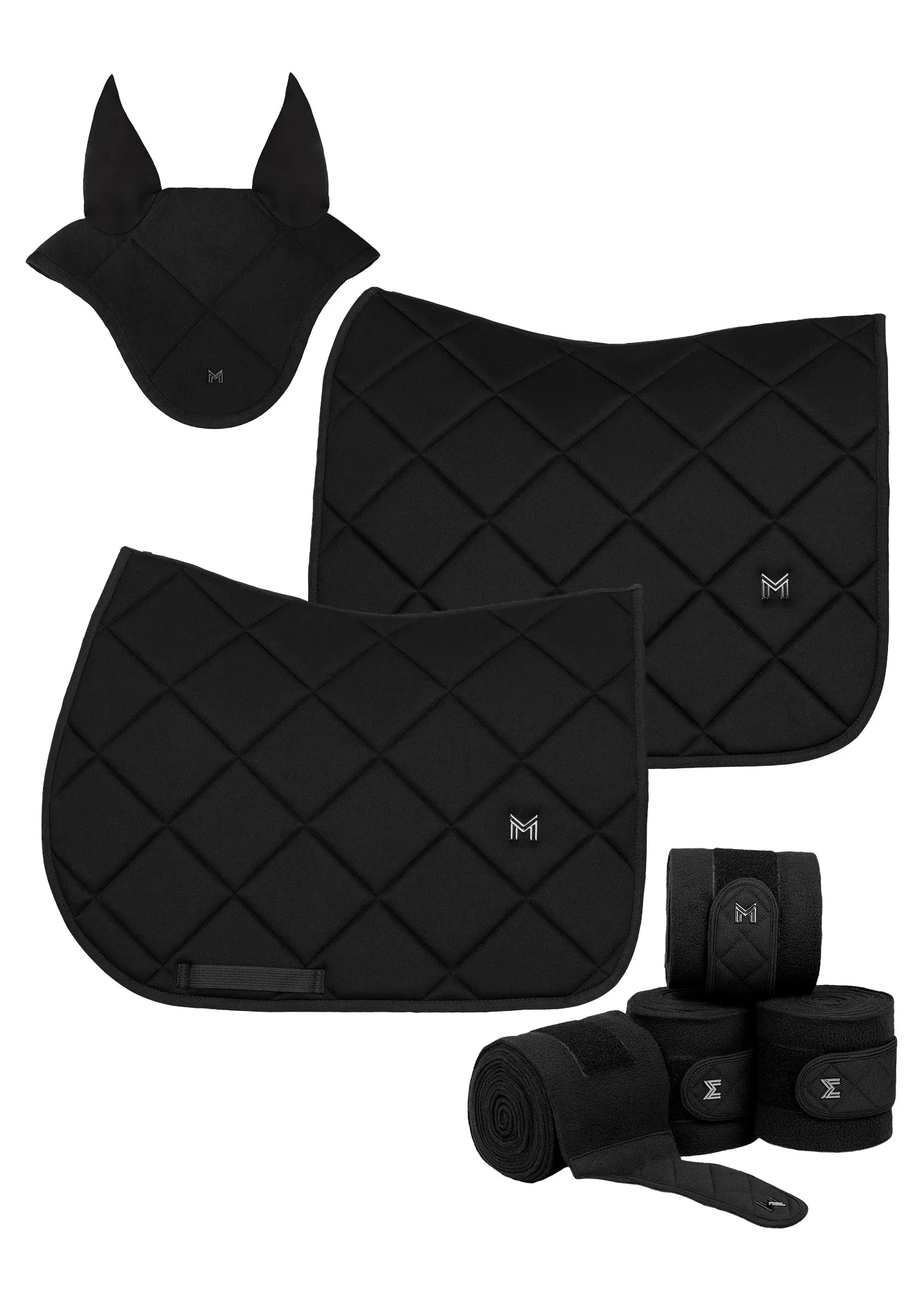 Crew Jumping Saddle Pad (Black)