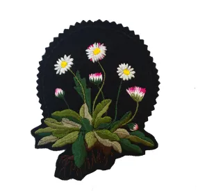 Daisy Embroidered Patch