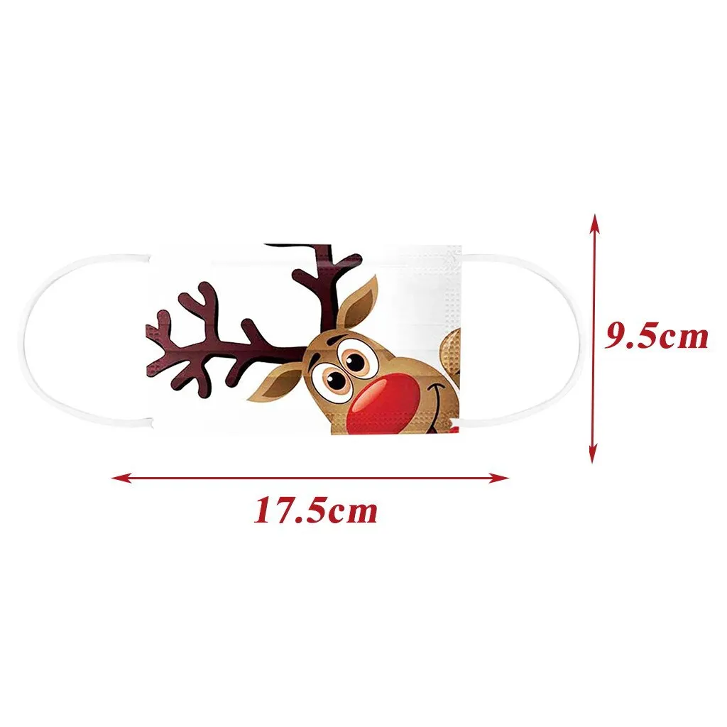 Deer Christmas Decorations For Home Christmas Ornaments Santa Claus Xmas Gifts Navidad Xmas Masque Party