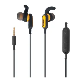 DeWALT 190 9032 DW2 Earphones, Black/Yellow