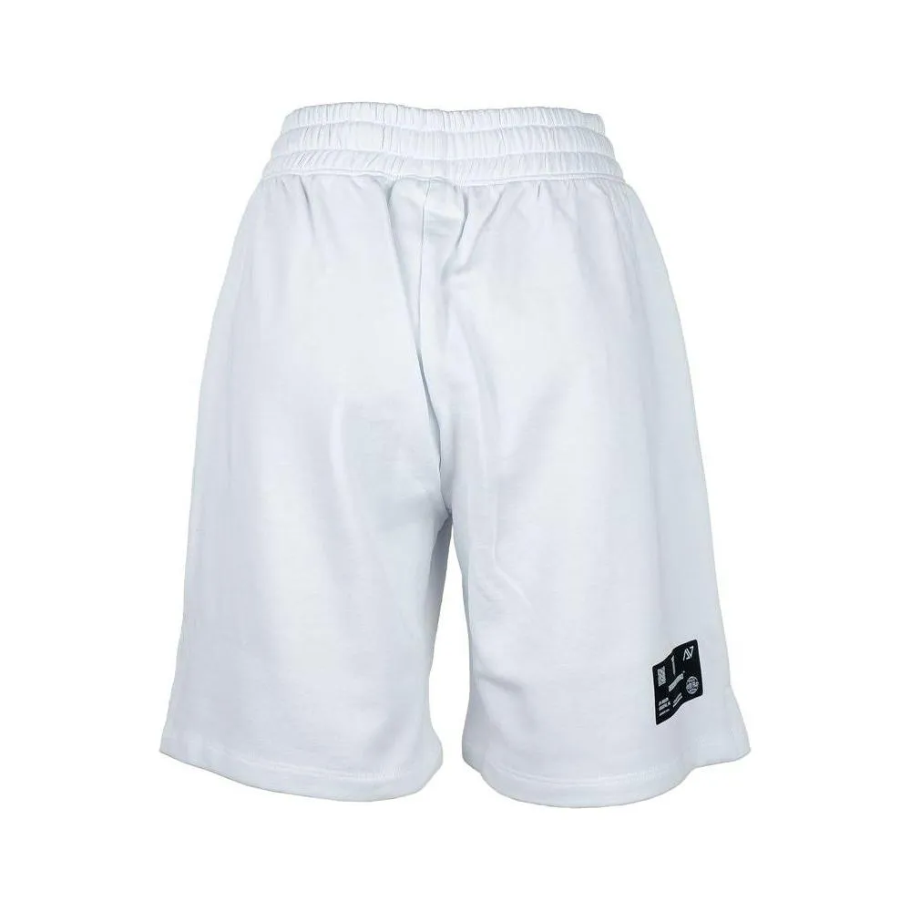 Diego Venturino White Cotton Women Short