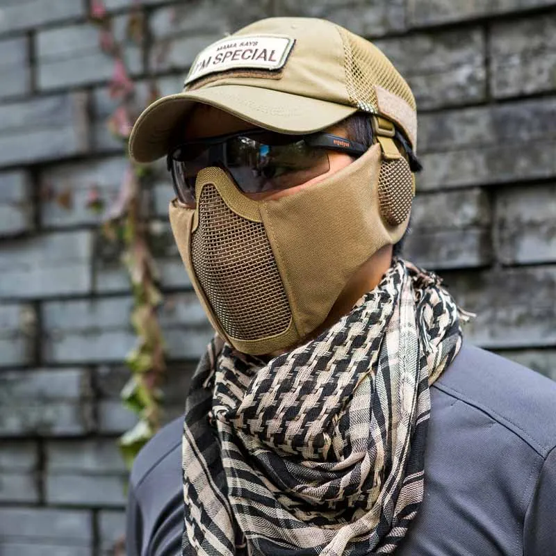 Foldable Mesh Mask With Ear Protection