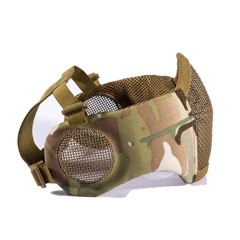 Foldable Mesh Mask With Ear Protection