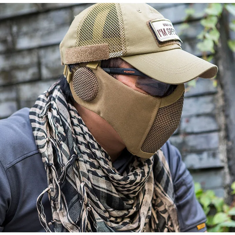 Foldable Mesh Mask With Ear Protection