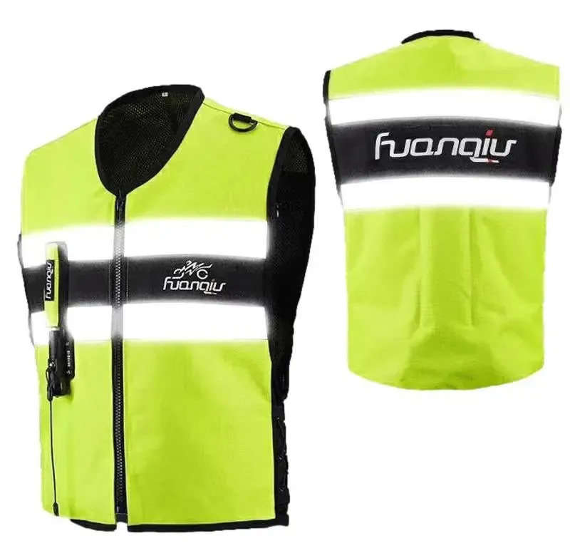 Gilet Airbag Moto | TS4 Jaune