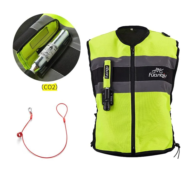 Gilet Airbag Moto | TS4 Jaune