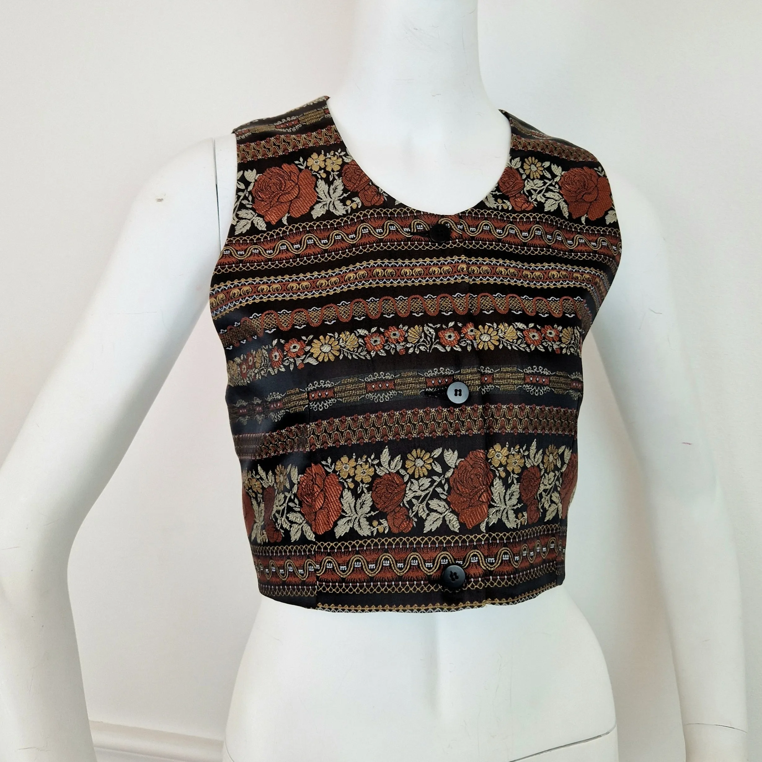 Gilet Callaghan rose bronzo 1990